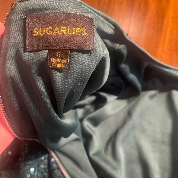 NWT SUGARLIPS All That Glitters Sequin Midi Dress in S - Picture 8 of 10